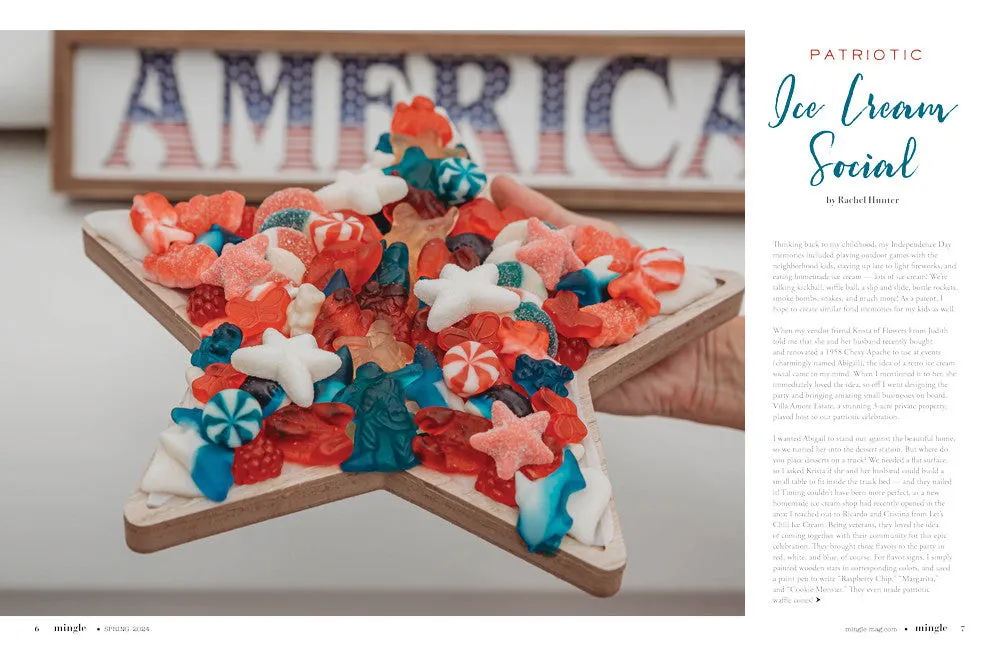 Stampington Mingle Spring 2024 blad 144 sider fest