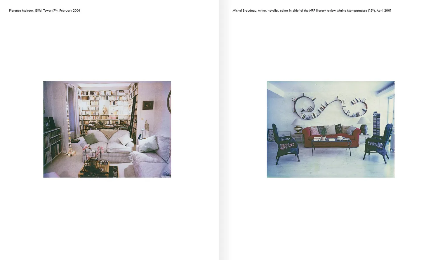 Apartamento Paris Living Rooms Dominique Nabokov bok – stuer