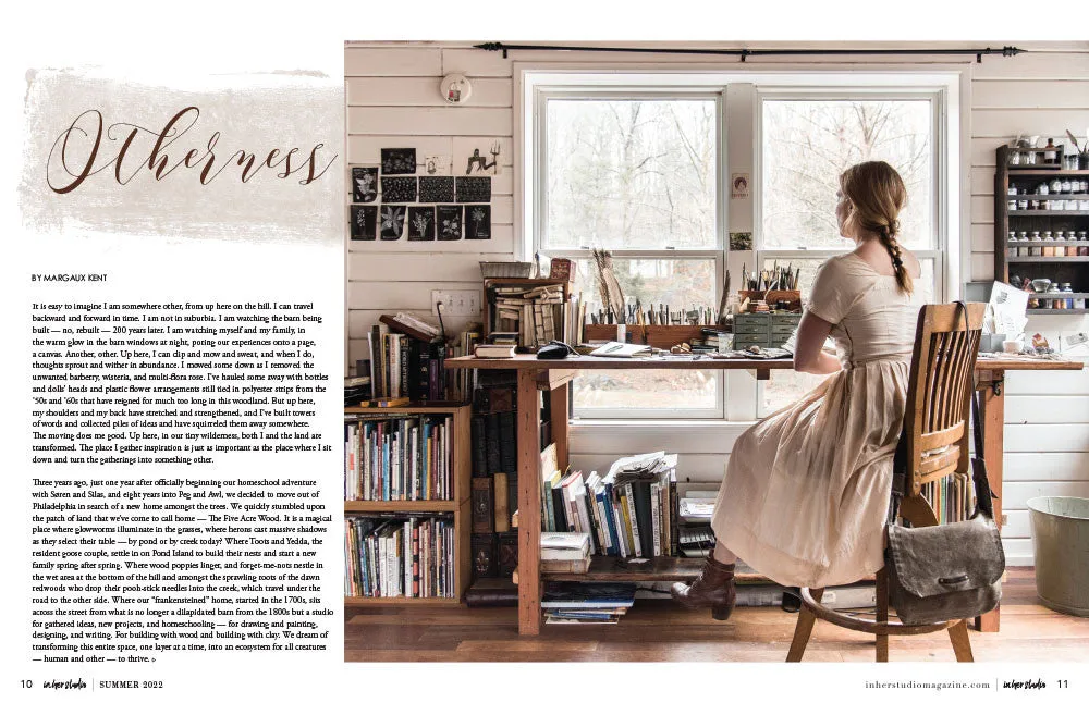 Stampington In Her Studio Summer 2022 blad atelier