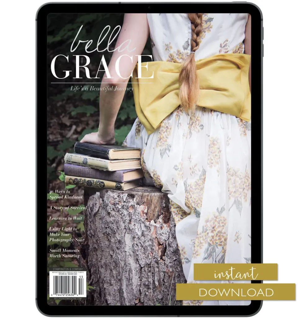 Stampington Bella Grace Issue 5 blad PDF hverdagsmagi