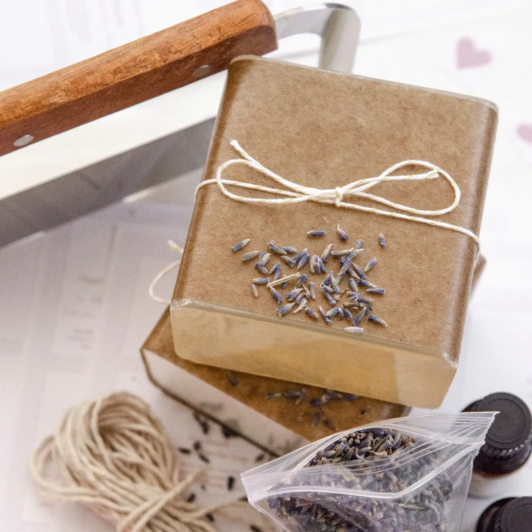 Stampington Willow and Sage Lemon Lavender såpesett 8 stk geitemelk