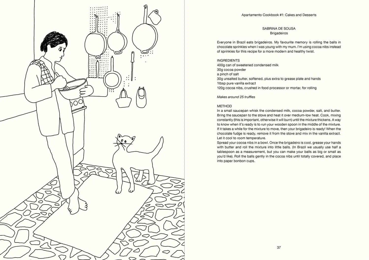 Apartamento Cookbook 1 kokebok kaker og desserter
