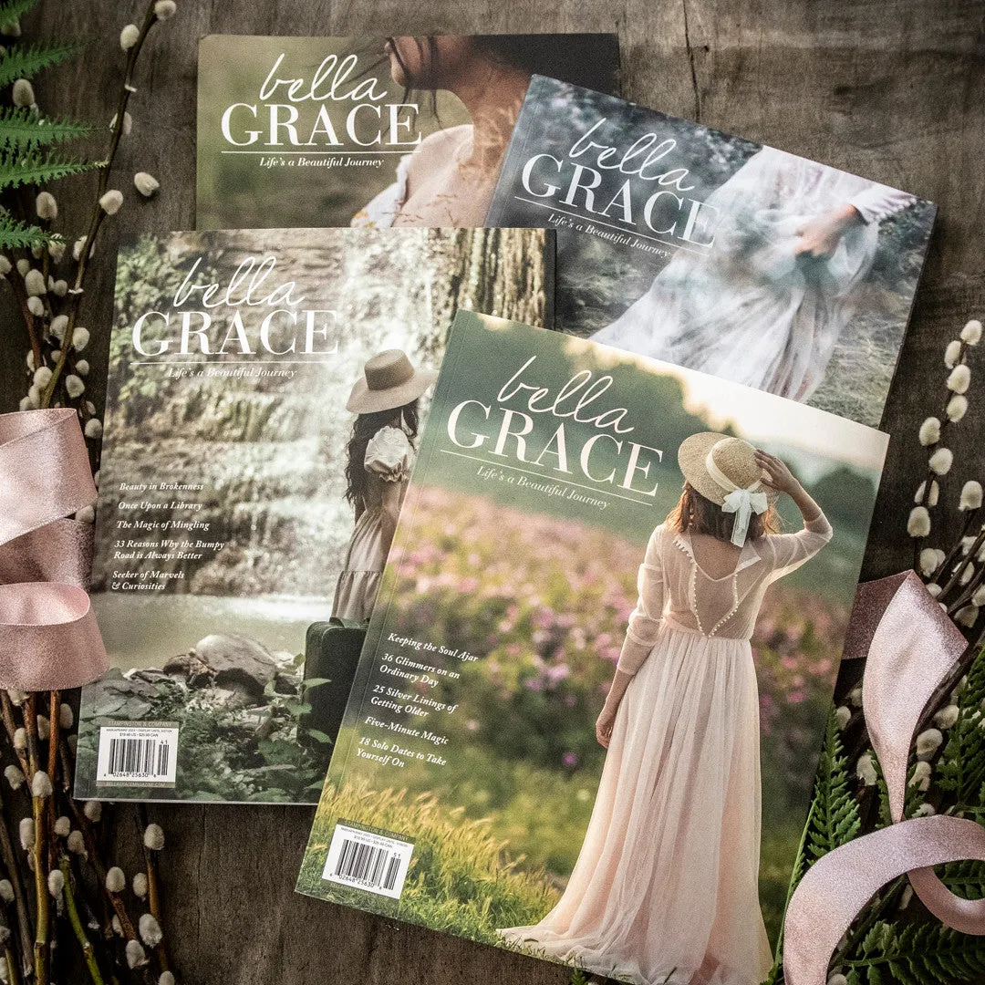 Stampington Bella Grace Silver Linings samlepakke 4 blader vår