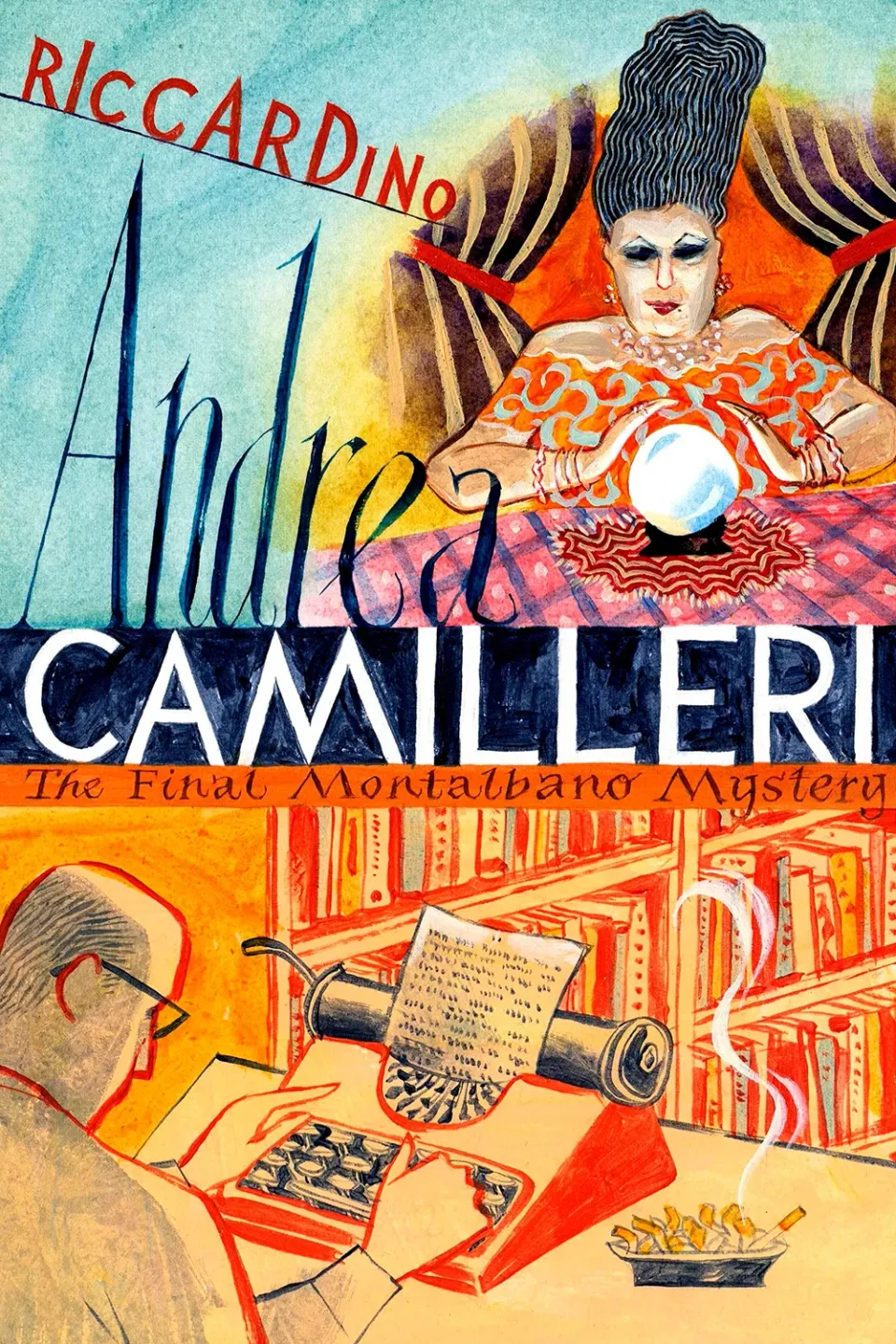 Andrea Camilleri Riccardino bok innbundet Montalbano 28