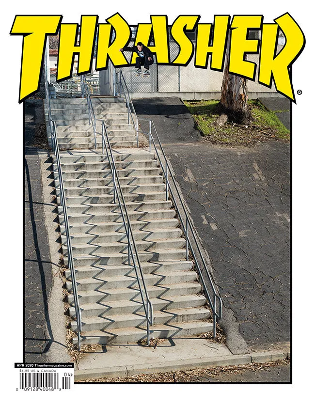 Thrasher april 2020 skateblad enkeltutgave