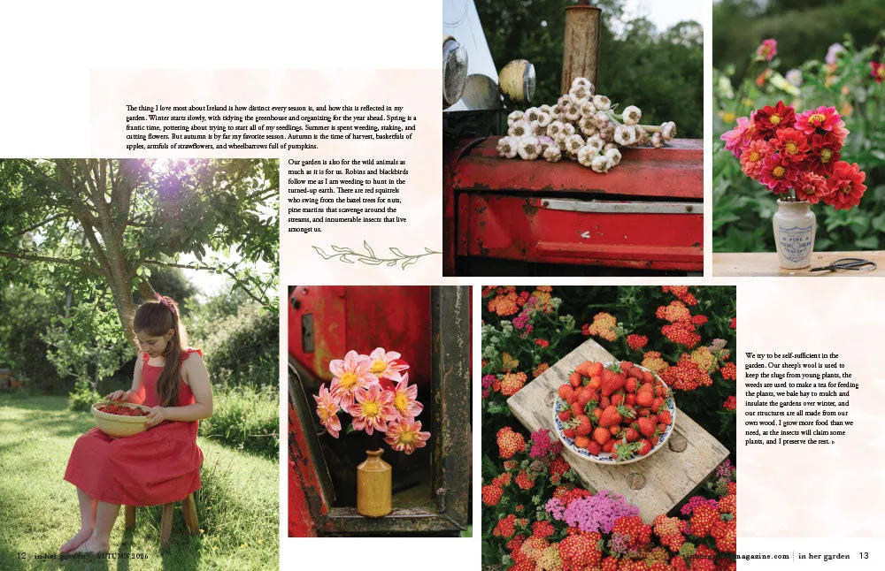 In Her Garden Autumn 2026 blad papirutgave hage