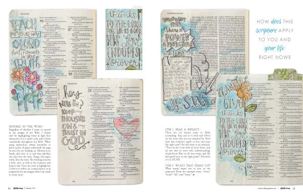 Stampington Art Journaling Autumn 2016 nedlasting collage