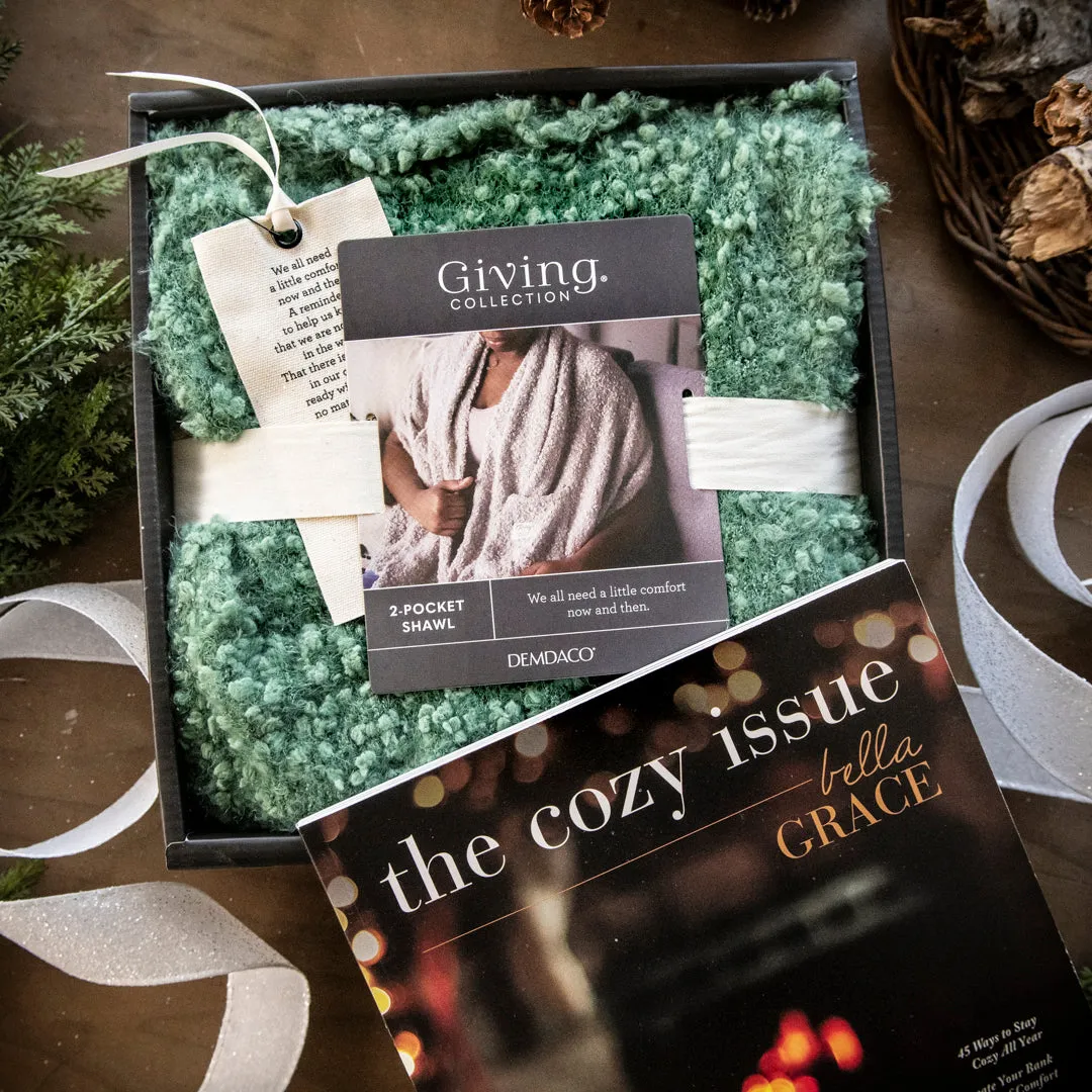 Stampington Cozy Issue Rediscovering pakke blad og sjal