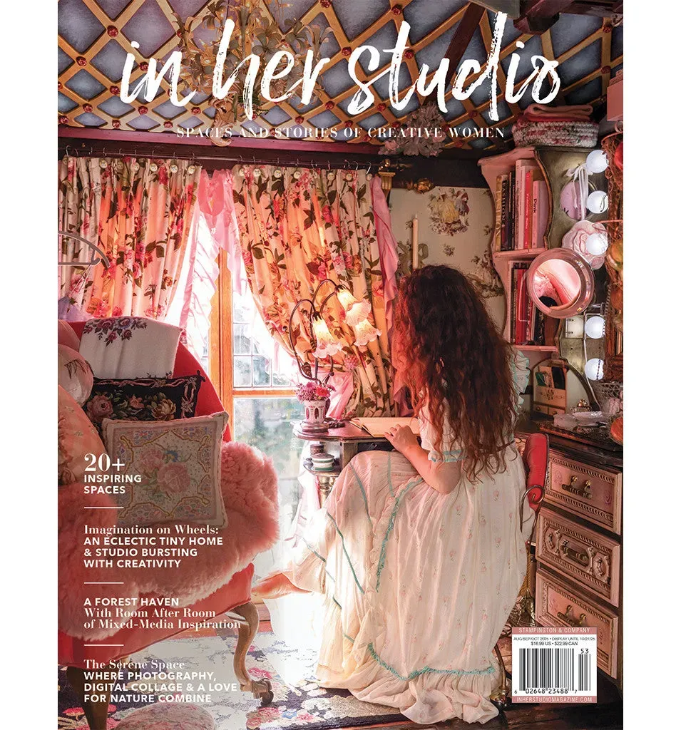 Stampington In Her Studio Autumn 2025 blad atelier 160s