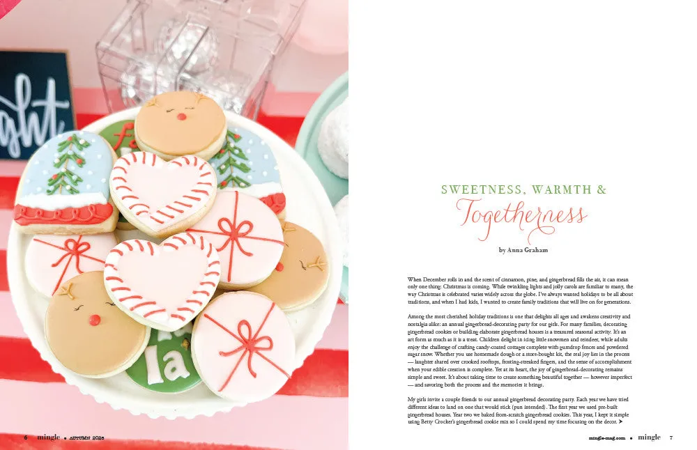 Stampington Mingle Autumn 2025 blad enkeltutgave – selskap