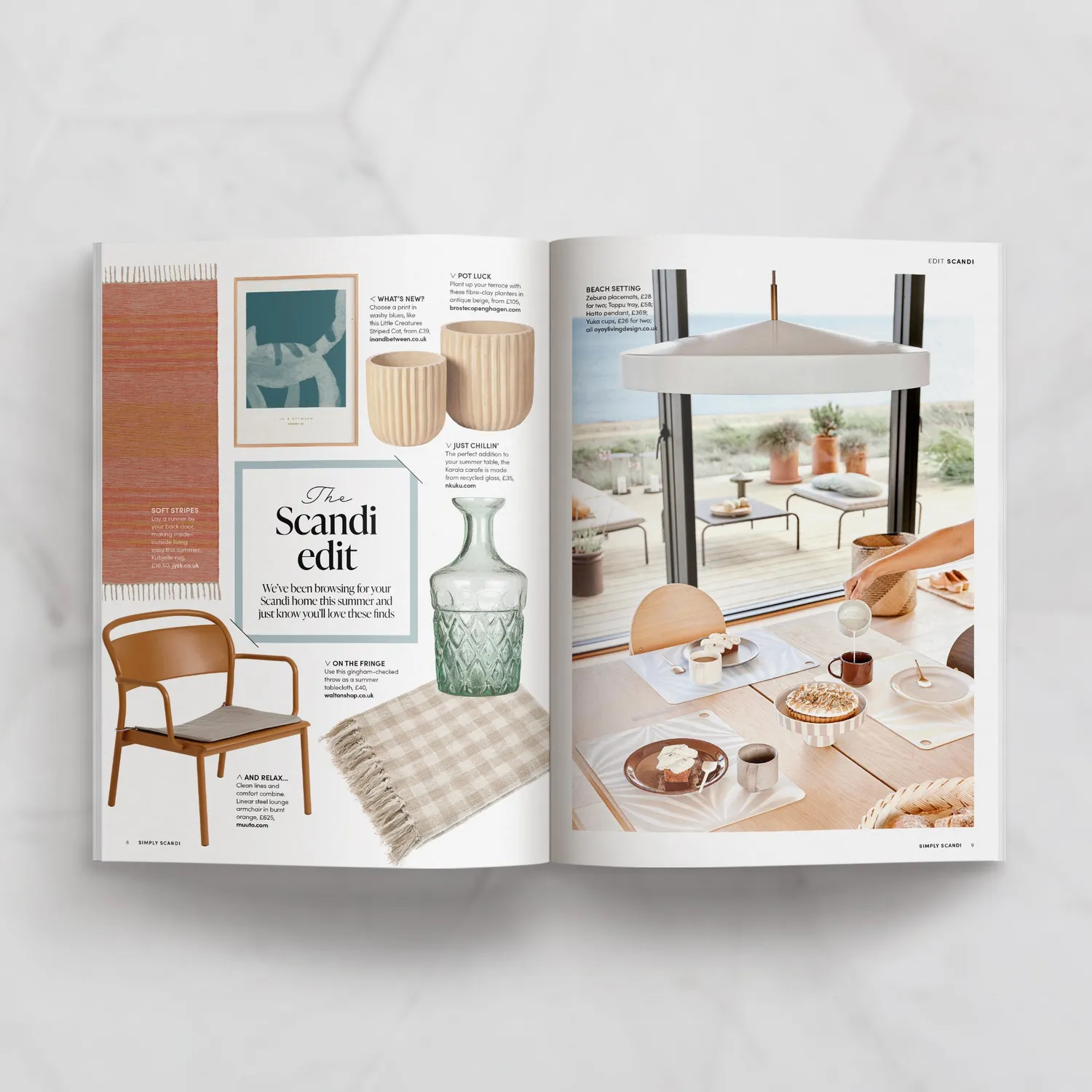 Simply Scandi Vol 14 Summer 2024 blad sommernummer
