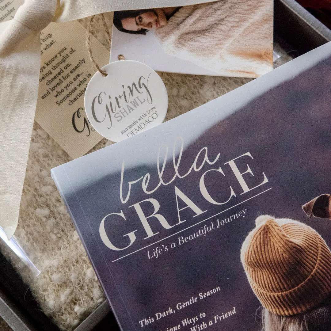 Stampington Bella Grace Issue 37 blad pakke med sjal
