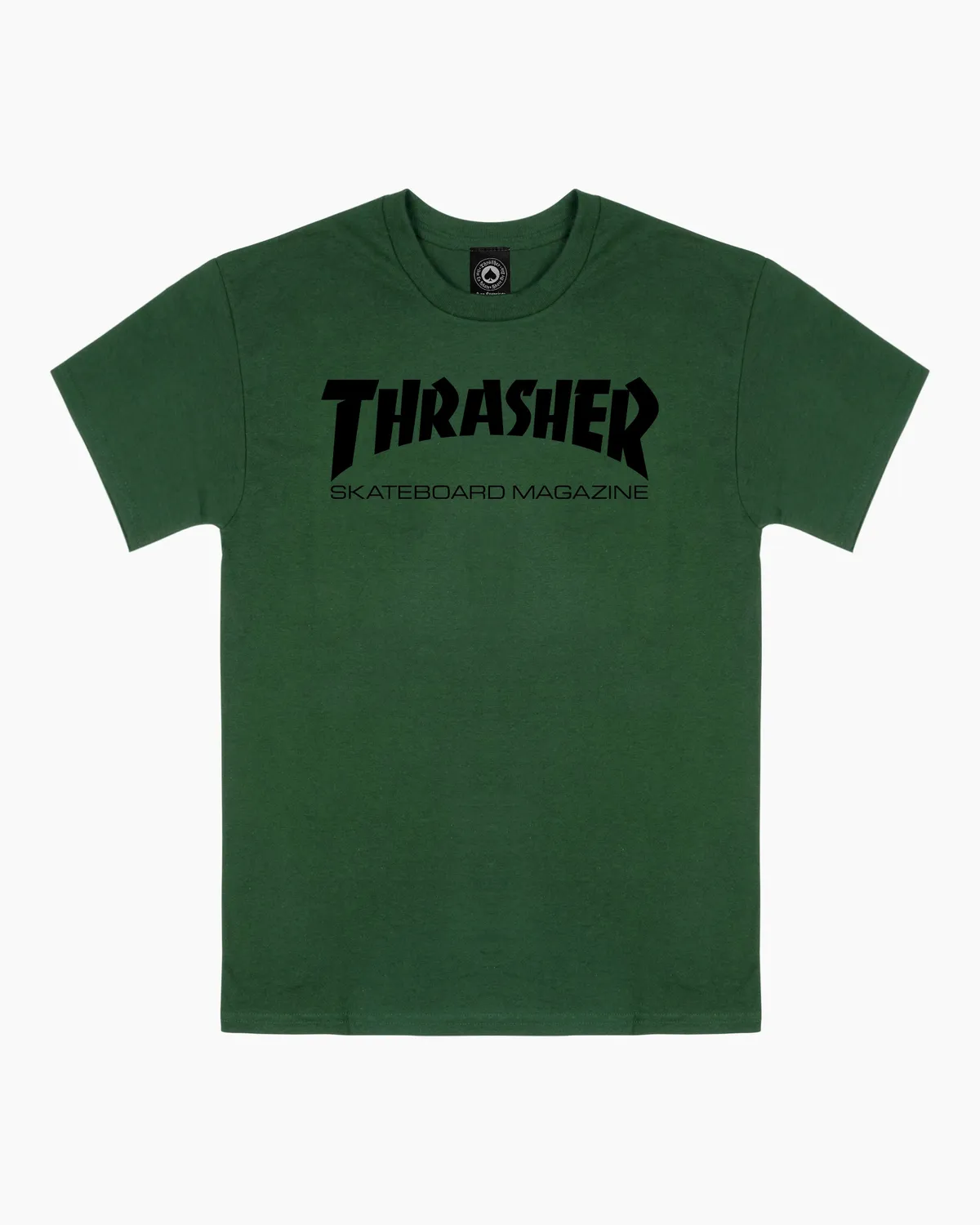 Thrasher Skate Mag t-skjorte army green bomull