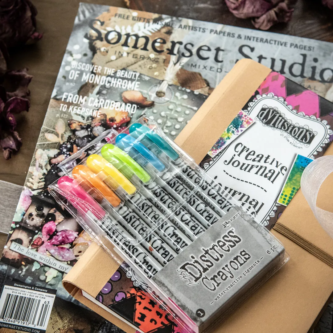Stampington Somerset Studio Distressed Dylusions sett 3 deler