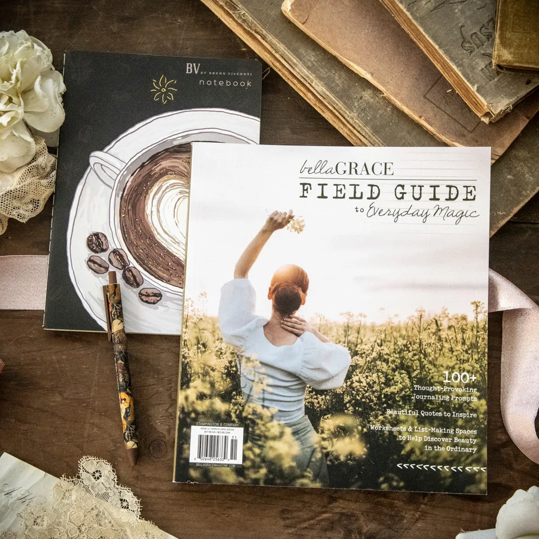 Stampington Field Guide blad nr 15 bundle med notatbok
