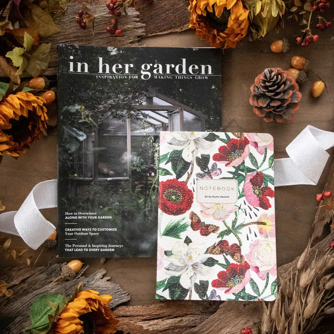 Stampington In Her Garden Secret Garden gavepakke blad notatbok