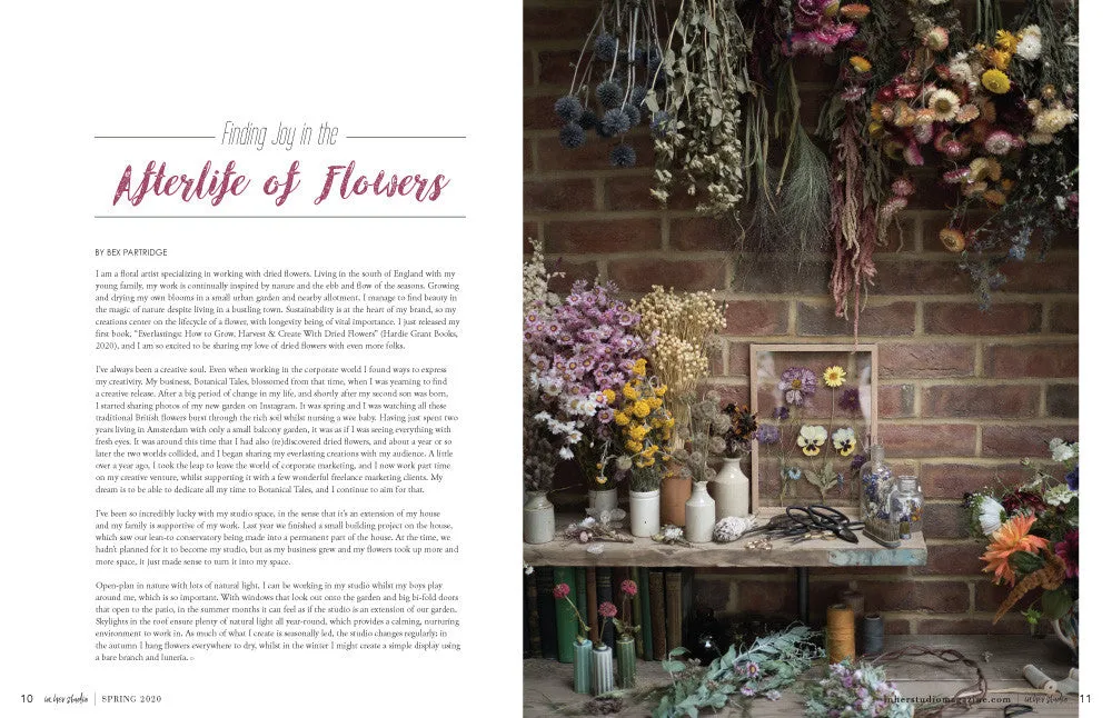 Stampington In Her Studio Summer 2020 blad digital atelier
