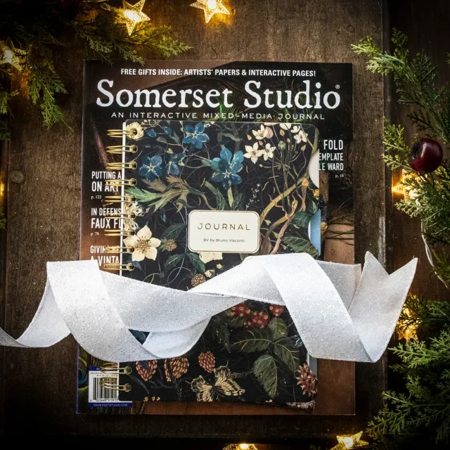 Stampington Somerset Studio Gift Bundle bladpakke med journal