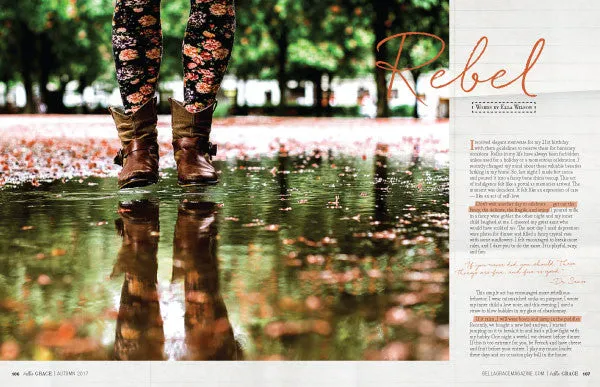 Stampington Bella Grace Issue 13 blad PDF høstnummer hverdagsglede