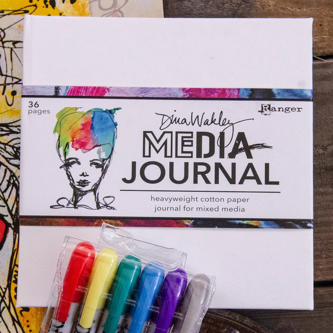 Stampington Art Journaling Starter Set EXP 2 sett 6x6