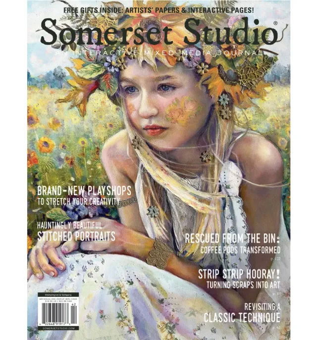 Stampington Somerset Studio Summer 2024 blad 176 sider
