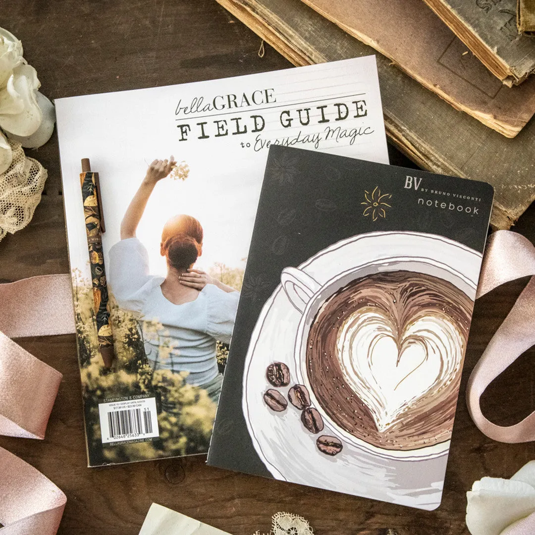 Stampington Field Guide blad nr 15 bundle med notatbok