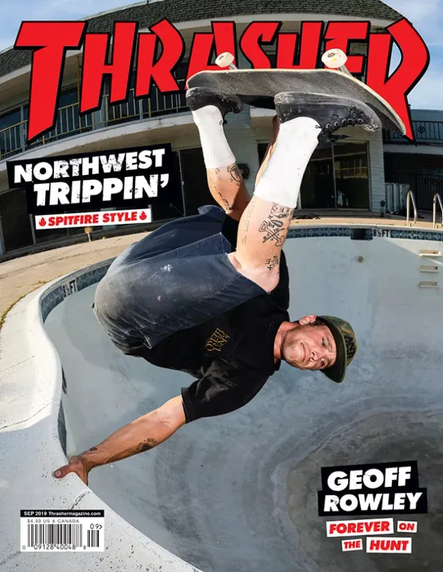 Thrasher september 2019 blad enkeltutgave samlernummer