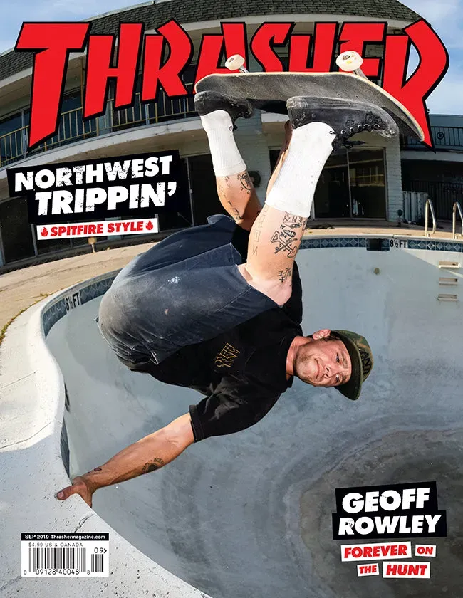 Thrasher september 2019 blad enkeltutgave samlernummer