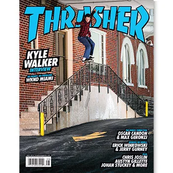 Thrasher august 2016 skateblad enkeltutgave