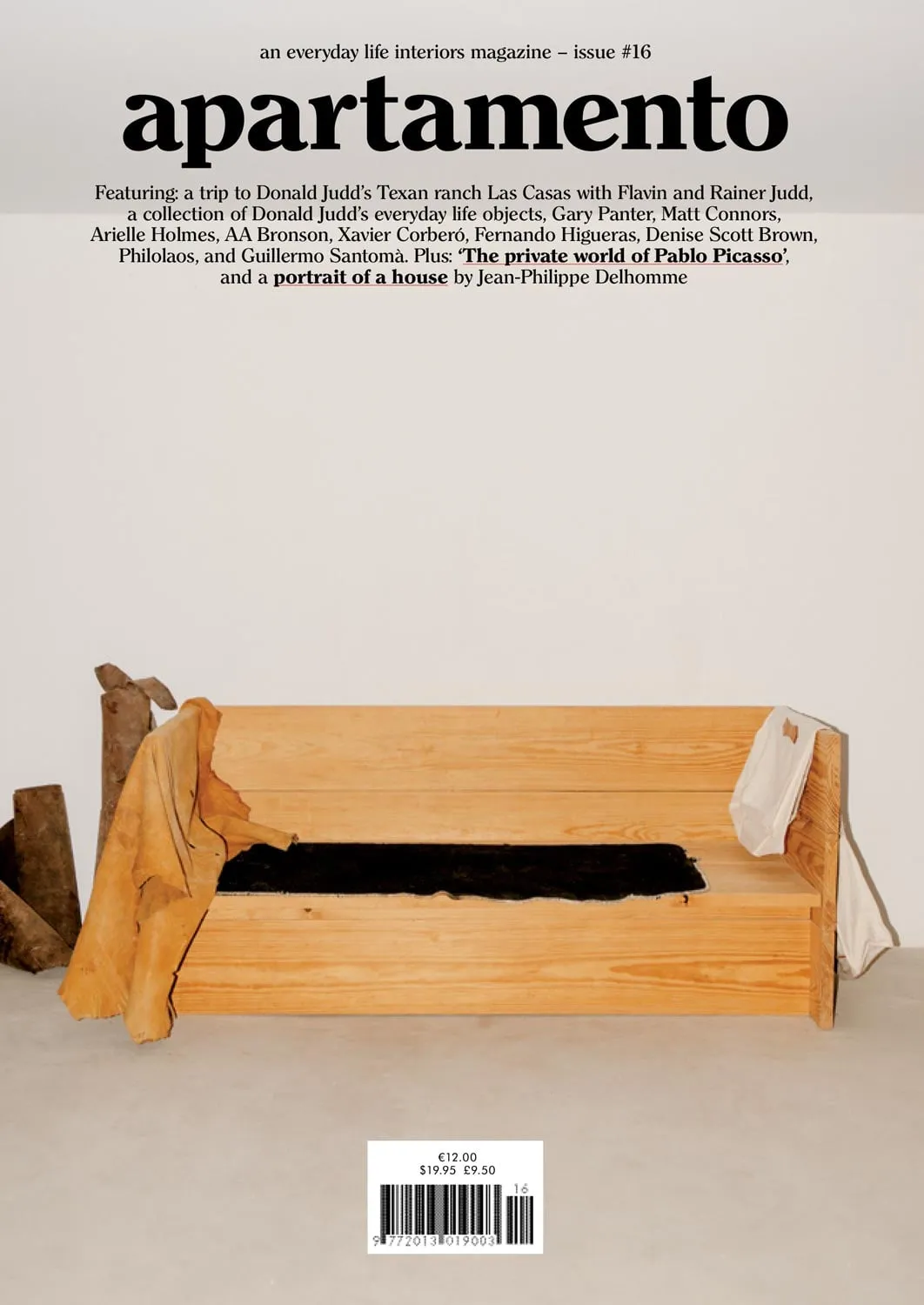 Apartamento Magazine Issue 16 magasin interiør