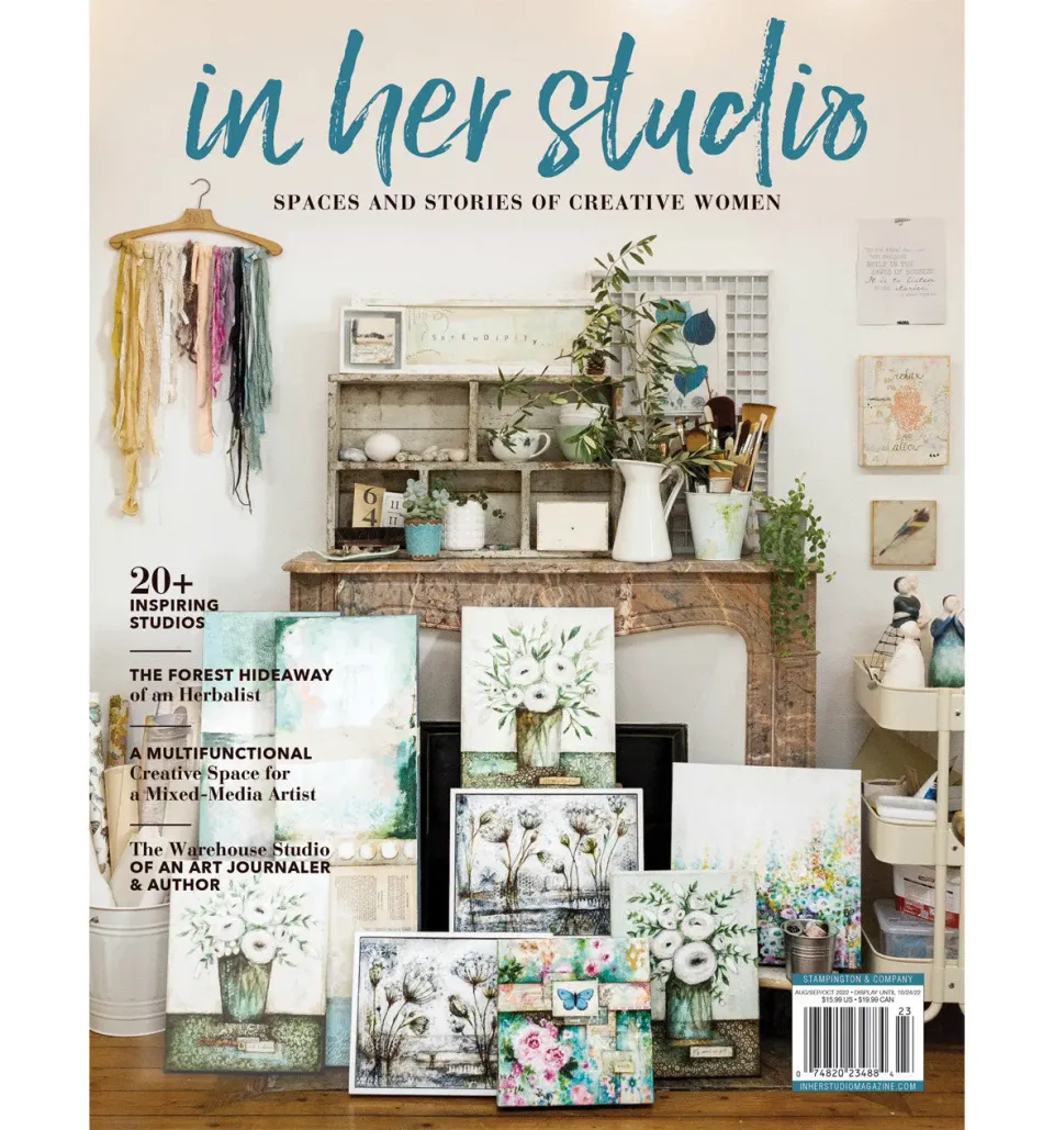 Stampington In Her Studio Autumn 2022 blad 160 sider