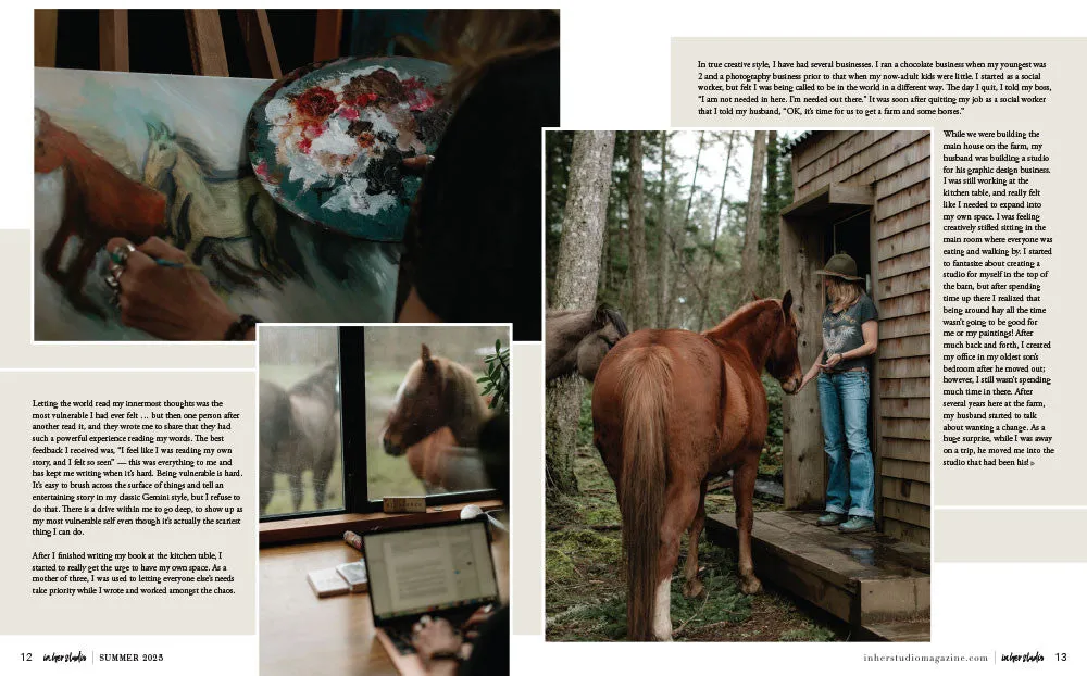 Stampington In Her Studio Summer 2025 blad PDF 160 sider