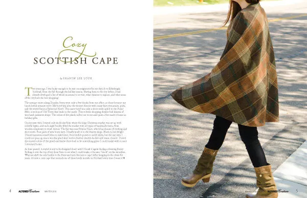 Stampington Altered Couture Winter 2018 blad PDF redesign