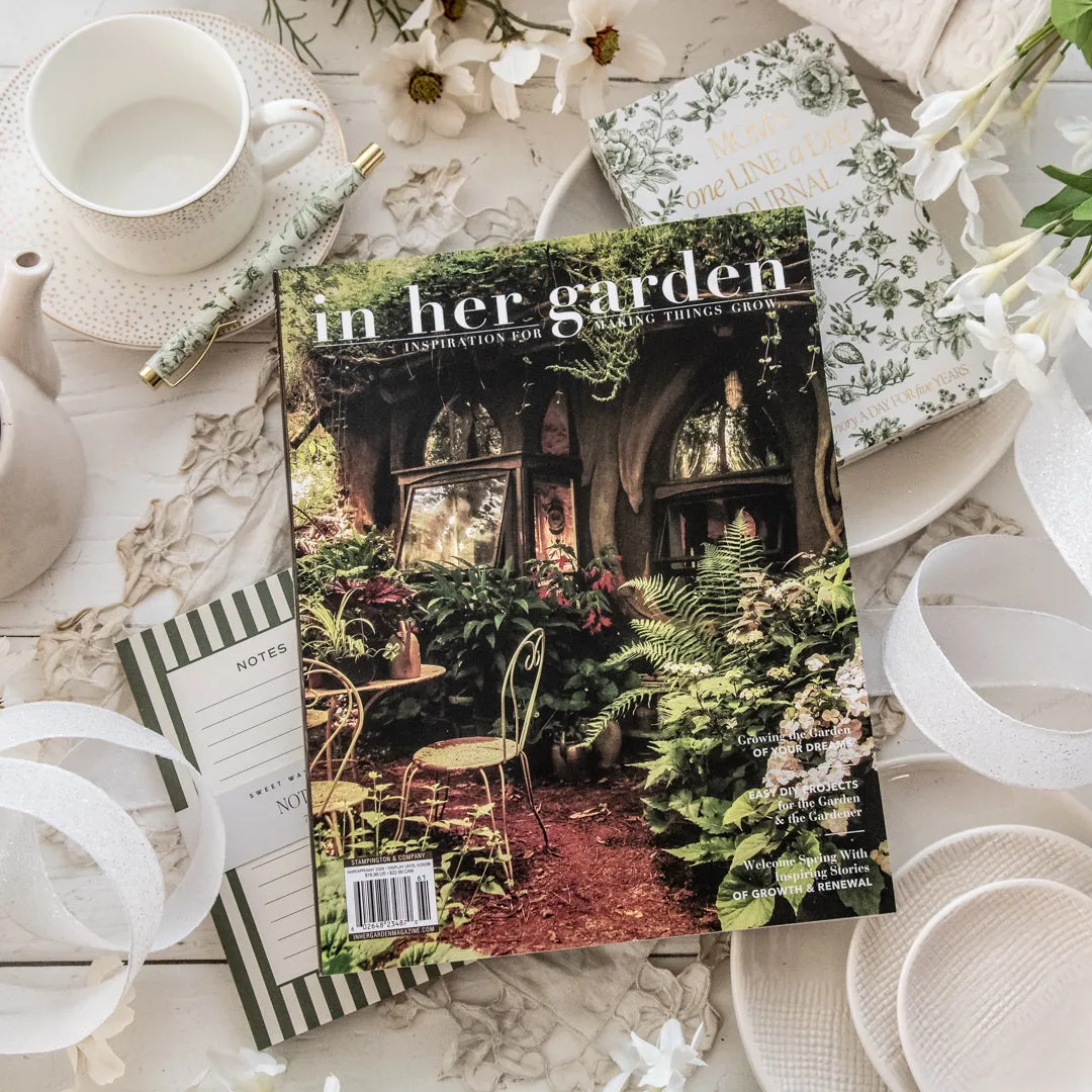 In Her Garden Spring 2026 gavepakke hage journal penn