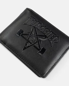 Thrasher Skategoat lommebok skinn svart herrer