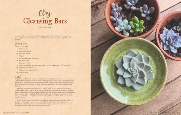Stampington Willow and Sage Spring 2020 blad digital utgave naturpleie