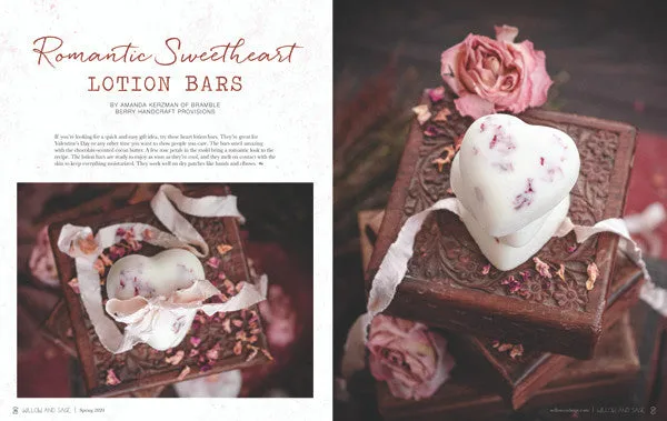 Stampington Willow and Sage Spring 2020 blad digital utgave naturpleie