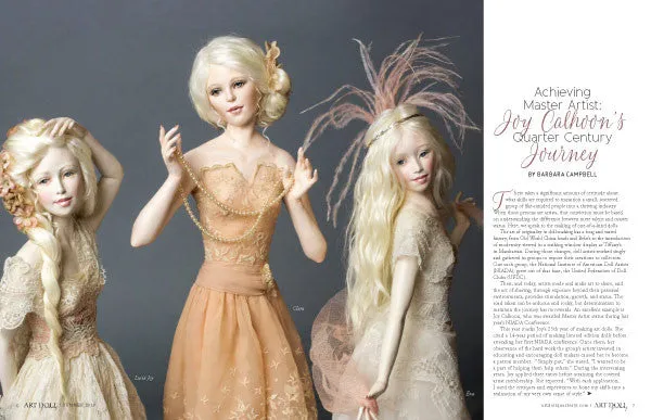 Stampington Art Doll Quarterly Summer 2018 blad PDF-nedlasting