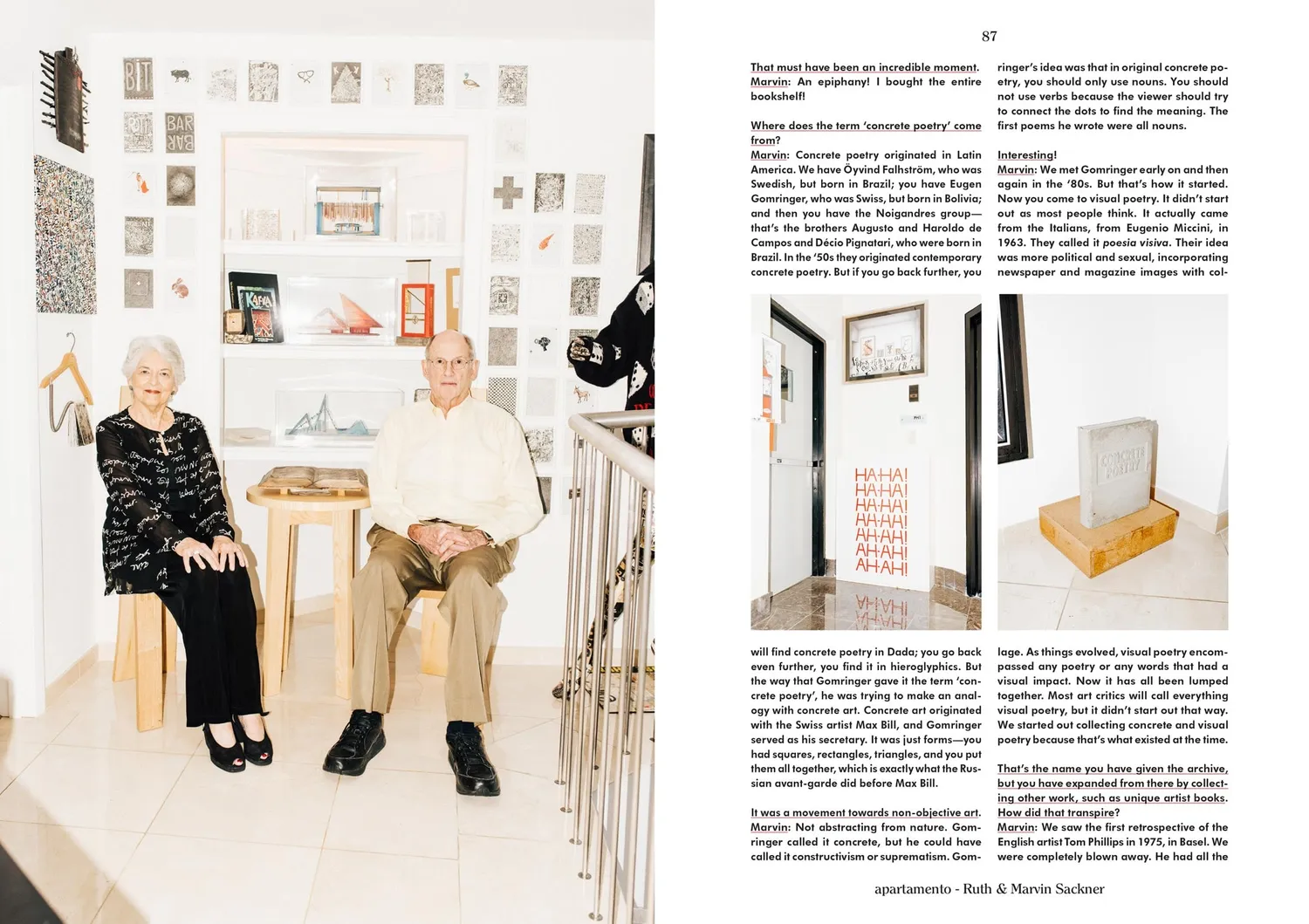 Apartamento Magazine Issue #15 blad engelsk utgave
