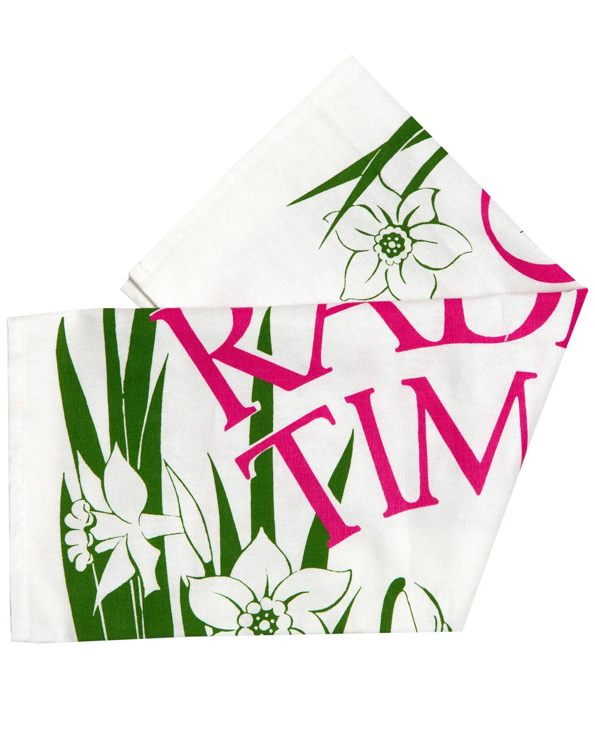 RadioTimes Spring Tea Towel 1936 kjokkenhandkle bomull