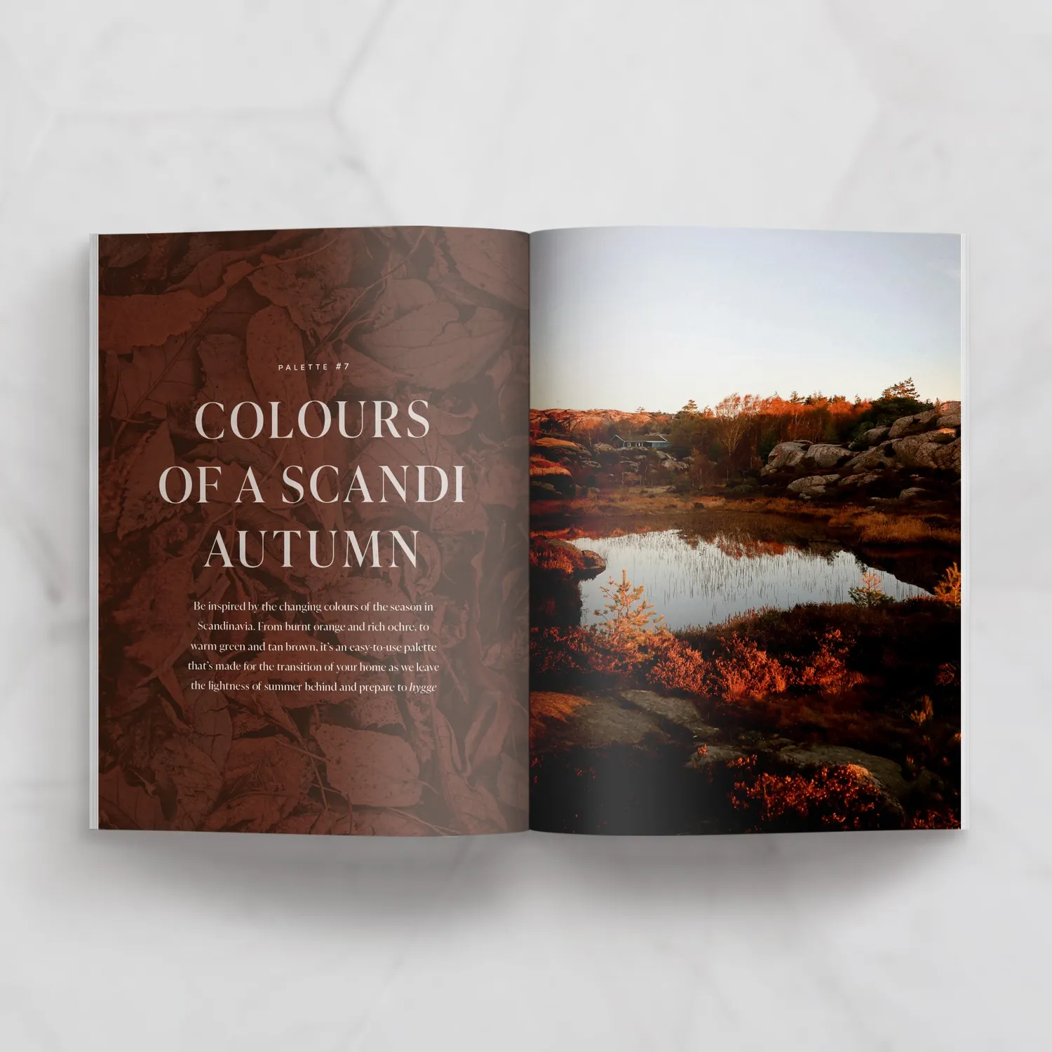 Simply Scandi Vol 7 Autumn 2022 blad høstnummer