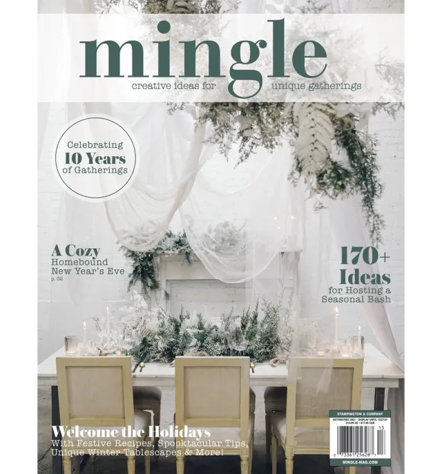 Stampington Mingle høst 2021 blad festideer 144 sider