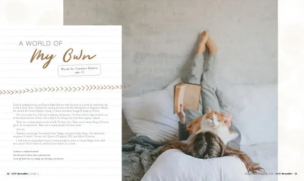 Stampington Bella Grace New Generation Issue 3 blad digital ungdom