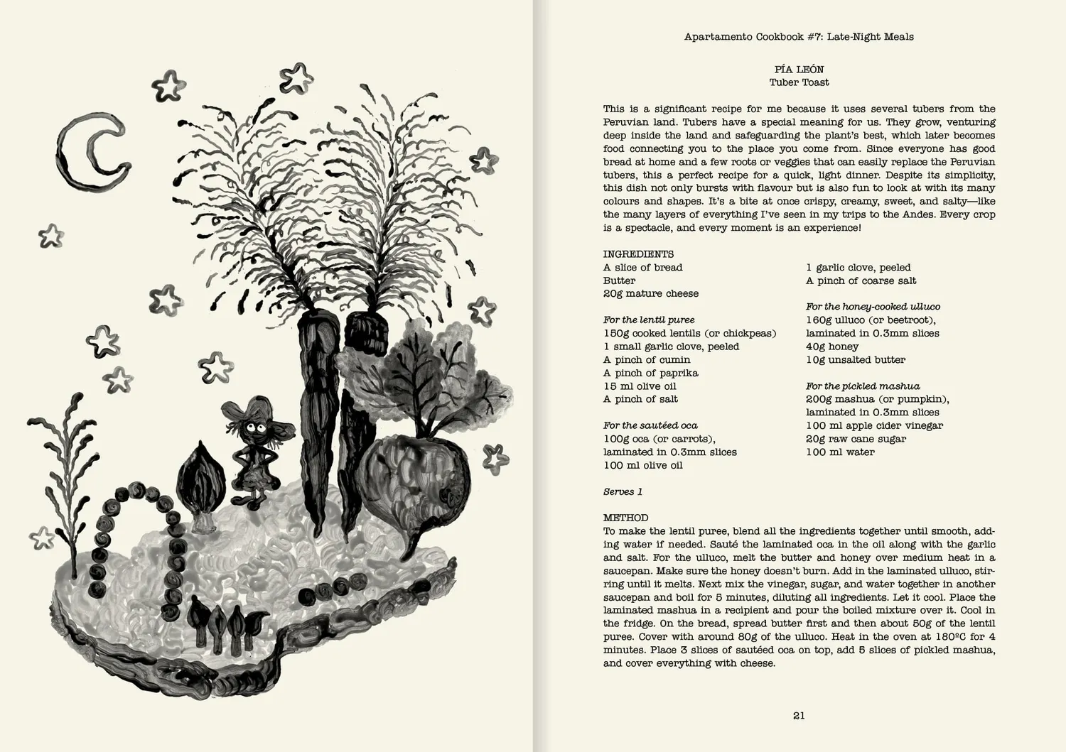 Apartamento Cookbook nr 7 kokebok Late Night Meals