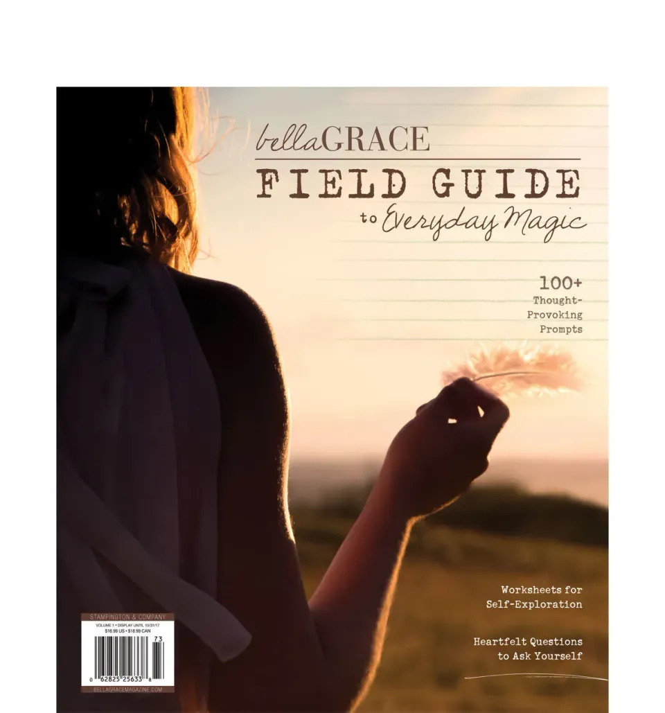 Stampington Field Guide Everyday Magic Issue 1 blad workbook