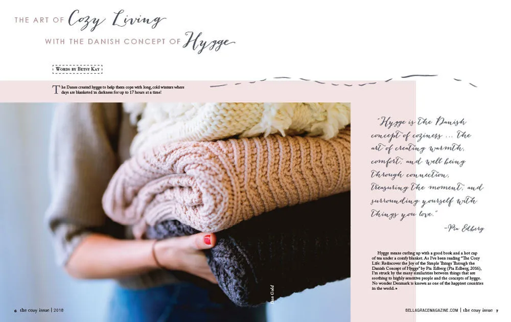 Stampington The Cozy Issue Volume 1 blad gjenutgivelse