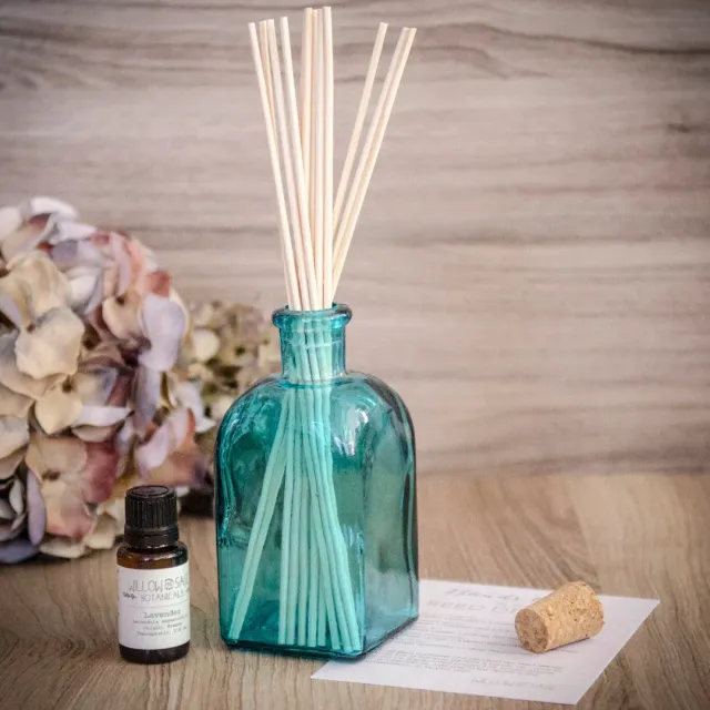 Stampington Willow and Sage Calming Lavender duftdiffuser-sett lavendel glass