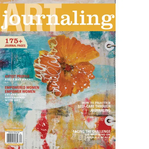 Stampington Art Journaling Summer 2018 blad digital utgave