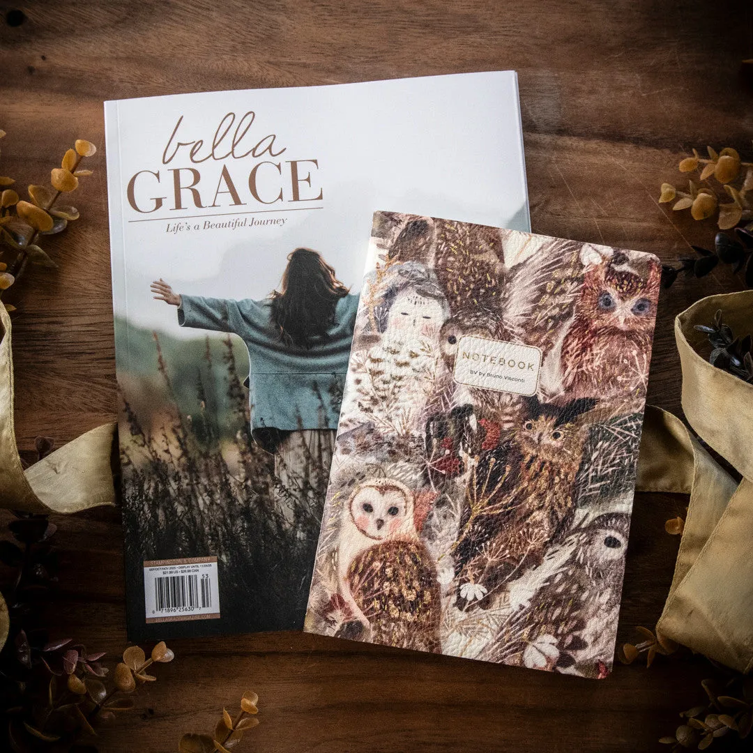 Stampington Bella Grace Autumn Nights bundle blad notatbok