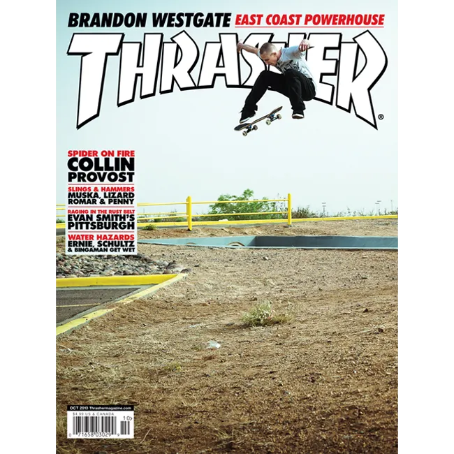 Thrasher oktober 2013 blad enkeltutgave back issue
